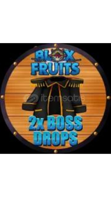 2x Boss Drops Blox Fruit