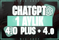 2x ChatGPT Plus 4.0 - TEDARİK