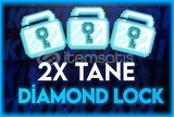 2x Diamond Lock (7/24) Anında Teslimat