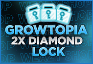 2X DIAMOND LOCK GROWTOPIA