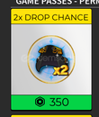 2X DROP CHANCE Blox Fruits