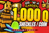 ⭐(1Qi)1.000Q⭐GROW A GARDEN SHECKLES