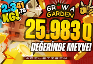 ⭐(2X)EN BÜYÜK MEYVE⭐GROW A GARDEN SHECKLES