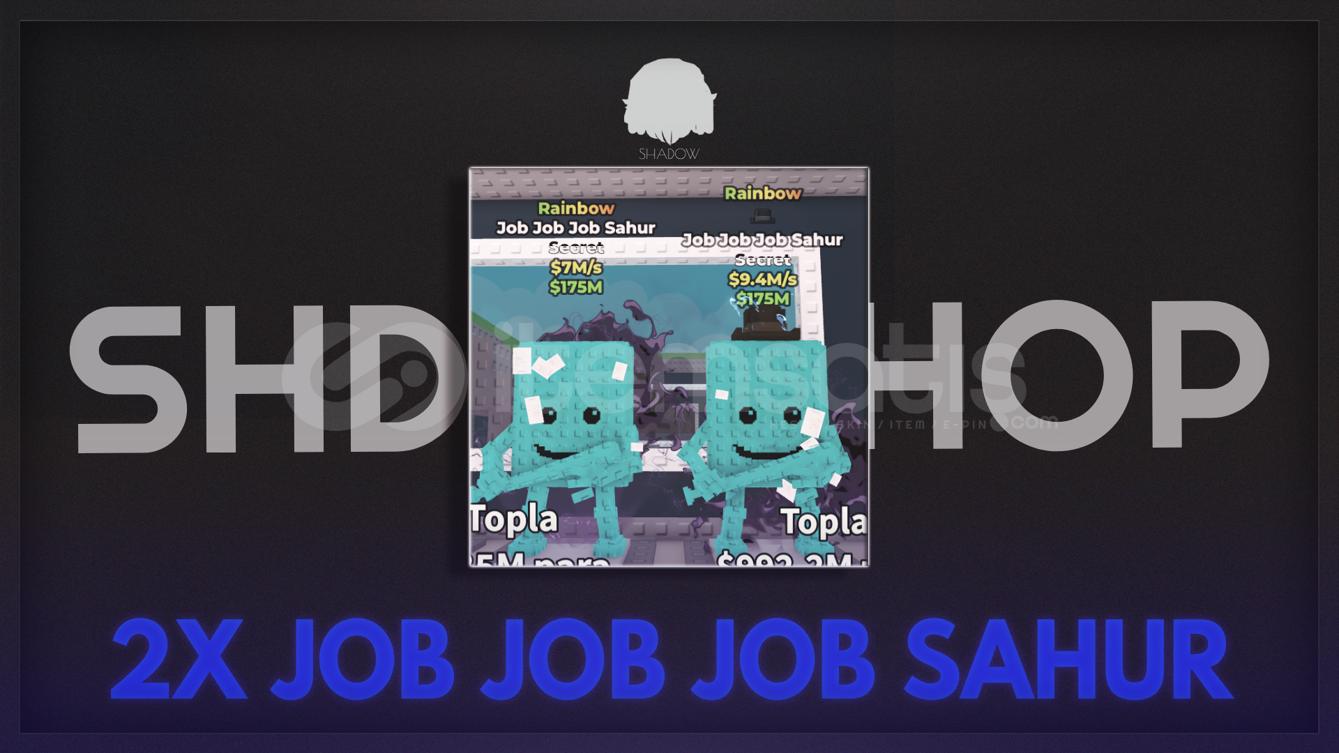 ⭐2X JOB JOB JOB SAHUR - STEAL A BRAİNROT⭐ ⭐2X JOB JOB JOB SAHUR - STEAL A BRAİNROT⭐