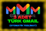  ⭐3X KALİTELİ GMAİL ⭐ HILZI/ GÜVENİLİR⭐ 