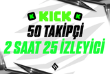 ✨2X | Kick CANLI YAYIN Paketi 2 | ETKİLİ✨