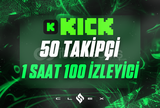 ✨2X | Kick CANLI YAYIN Paketi 5 | ETKİLİ✨