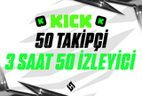 ✨2X | Kick CANLI YAYIN Paketi 5 | ETKİLİ✨