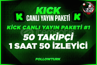 ⭐[2X] - KİCK ÖZEL CANLI YAYIN PAKETİ ⭐