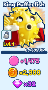 ⭐3x King Pufferfish | BGS INF⭐
