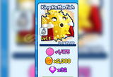 2X King Pufferfish Pet BUBBLE GUM INFINITY