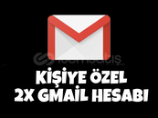 ⭐2X KİŞİYE ÖZEL GMAİL HESABI⭐