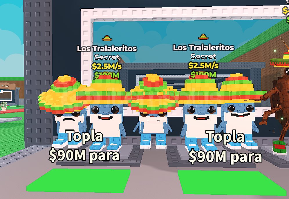 2x Los Tralaleritos 2.5m/s 2x Los Tralaleritos 2.5m/s