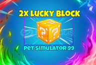 2x Lucky Block I Pet Sİmulator 99