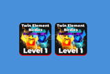 | 2X | Ninja Legends Twin Element Birds 