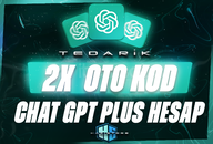 ✅[2X OTO KOD] ChatGPT Plus 4.0 - TEDARİK