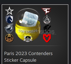 2x Paris 2023 Contenders Sticker Capsule
