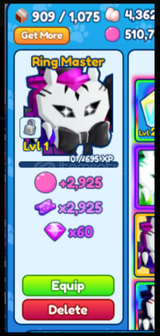 2x Shiny Ring Master