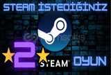 ⭐ 2X ⭐ STEAM İSTEDİĞİNİZ 2 OYUN