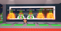 2x strawbery 3x lava Festive Lucky Block 