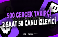 ⭐2X | TWİTCH CANLI YAYIN PAKETİ TREND 1⭐