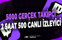 ⭐2X | TWİTCH CANLI YAYIN PAKETİ TREND 4⭐