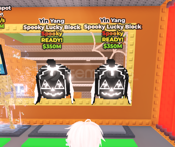 2x Yin Yang Spooky Lucky Block 2x Yin Yang Spooky Lucky Block