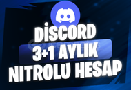 ⭐️ 3+1 AYLIK 2X BOOSTLU NİTROLU HESAP ⭐️