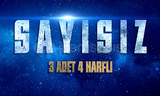 3 ADET 4 HARFLİ (SAYISIZ)