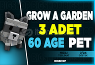 ⭐3 Adet 60 AGE PET - Grow a Garden ⭐Hızlı⭐