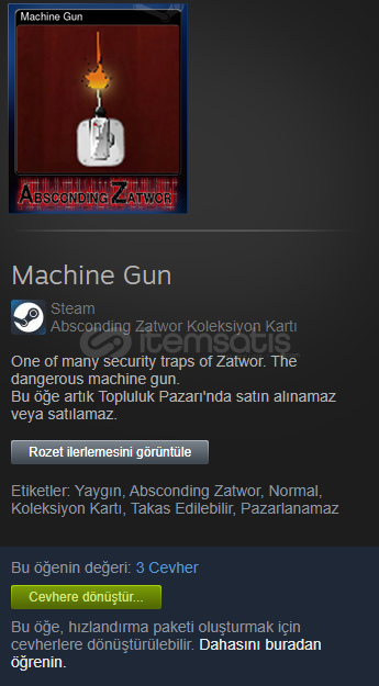 ⚡3 ADET Absconding Zatwor Koleksiyon Kartı ⚡ ⚡3 ADET Absconding Zatwor Koleksiyon Kartı ⚡