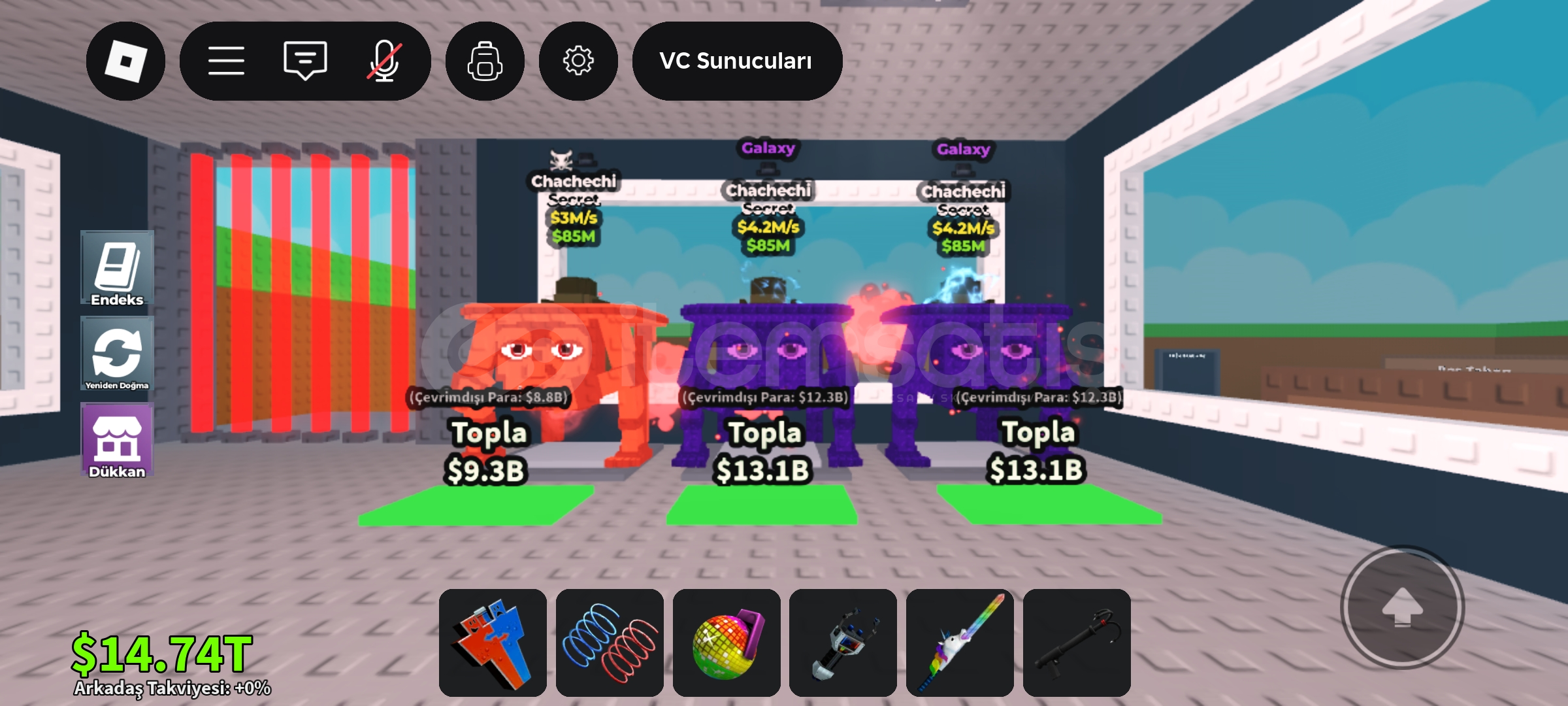 3 adet brainrot  3 adet brainrot
