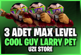 ⚡3 Adet Cool Guy Larry Max Level Pet ✨