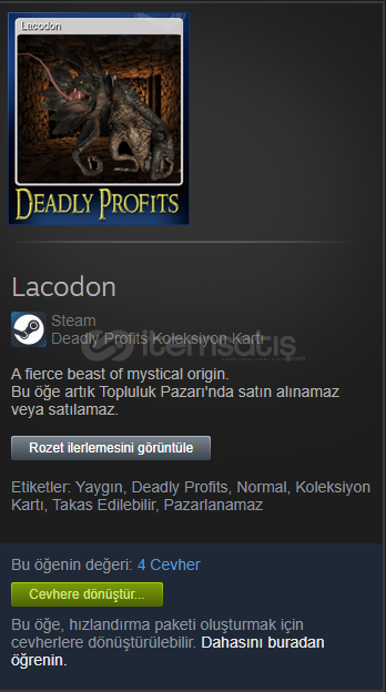 ⚡3 ADET Deadly Profits Koleksiyon Kartı ⚡ ⚡3 ADET Deadly Profits Koleksiyon Kartı ⚡