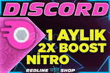 3 ADET Discord Nitro 1 Aylık | oto teslim