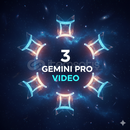 3 adet GEMINI PRO video olusturma 