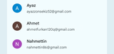 3 Adet Gmail