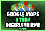 ⭐[KALİTELİ] GOOGLE MAPS 1 TÜRK YORUM⭐