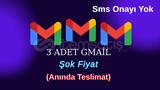 ⭐️{ 3 Adet Gmail }⭐️ ⚡️ KALİTE-HIZ-GÜVEN ⚡️