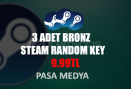 ⭐3 ADET STEAM RANDOM KEY 10 TL ! ⭐