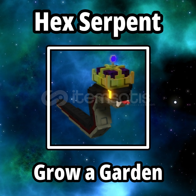 3 adet Hex Serpent ⭐ Grow a garden 3 adet Hex Serpent ⭐ Grow a garden