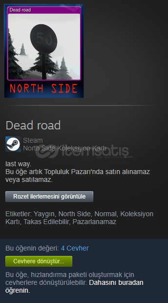 ⚡3 ADET North Side Koleksiyon Kartı ⚡ ⚡3 ADET North Side Koleksiyon Kartı ⚡