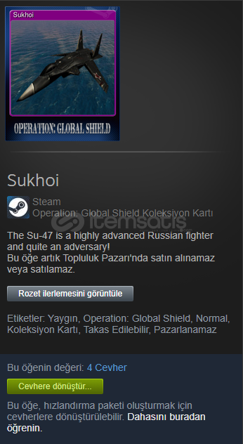 ⚡3 ADET Operation: Global Koleksiyon Kartı ⚡ ⚡3 ADET Operation: Global Koleksiyon Kartı ⚡