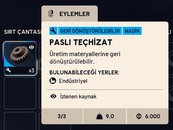 3 ADET PASLI TEÇHİZAT 3 ADET PASLI TEÇHİZAT