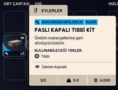3 ADET PASLI TIBBİ KİT 3 ADET PASLI TIBBİ KİT