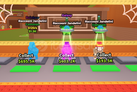 3 adet raccooni jandelini rainbow galaxy normal 