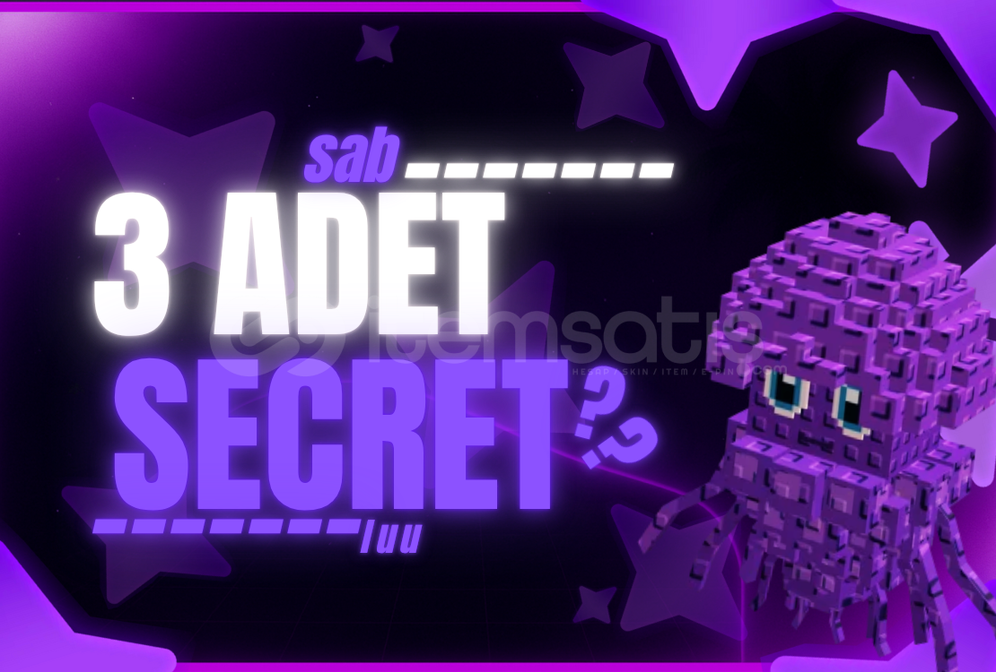 3 Adet Secret | Steal a Brainrot 3 Adet Secret | Steal a Brainrot