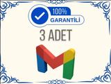 ⭐️ [3 Adet] Türk Gmail Hesabı ⭐️ 