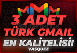 ⭐ [3 ADET] Türk Gmail Hesabı⭐- En Kalitelisi !