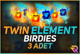 ⭐3 ADET⭐Twin Element Birdies [EN GÜÇLÜ PET]